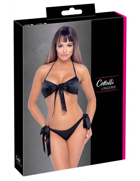 Bra and Briefs black S/M