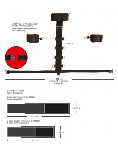 Bad Kitty neck/waist restraint