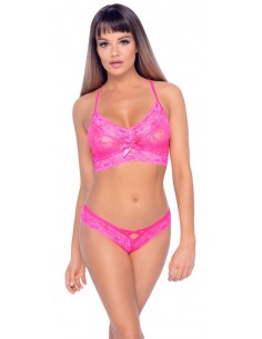 Bra and Briefs pink S/M 2