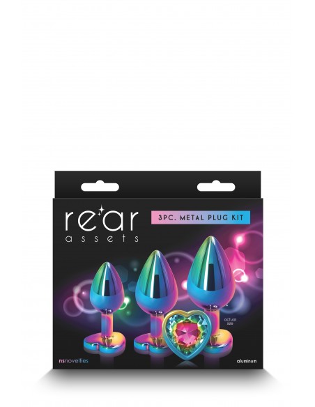 REAR ASSETS TRAINER KIT MULTICOLOR RAINBOW HEART