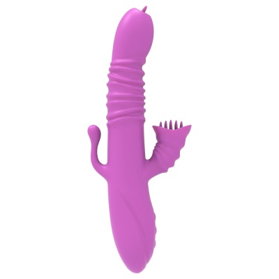 Wibrator Ada USB z potrójną stymulacją, 20 cm - 1