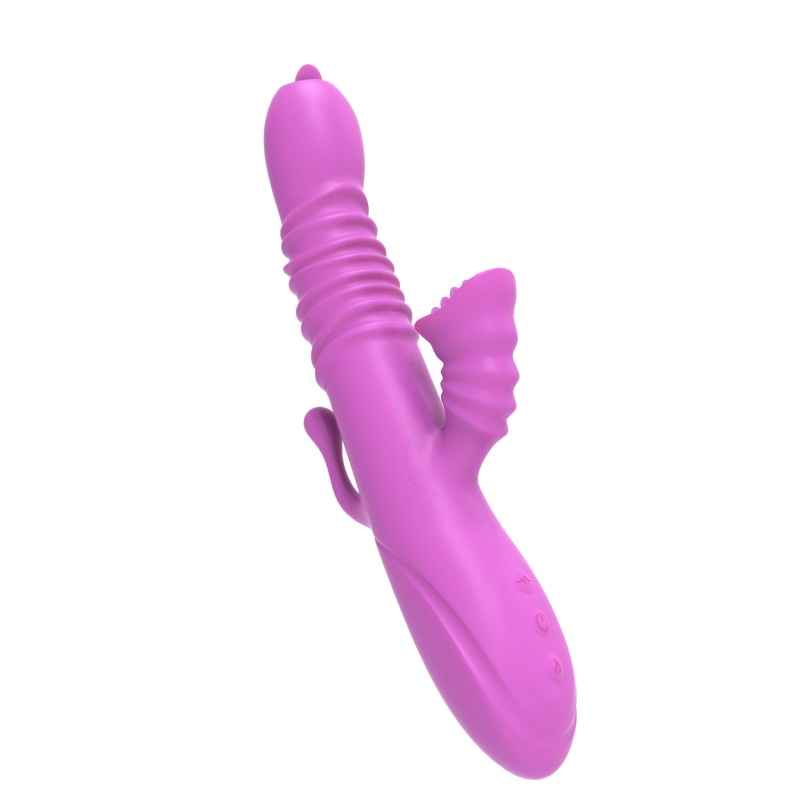 Wibrator Ada USB z potrójną stymulacją, 20 cm - 3