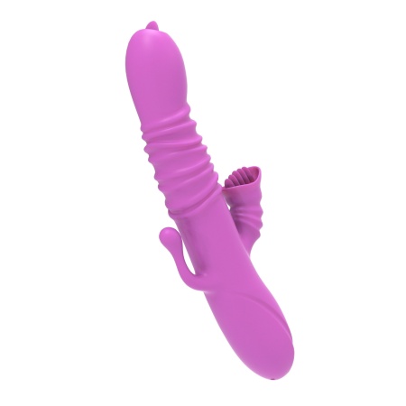 Wibrator Ada USB z potrójną stymulacją, 20 cm - 5