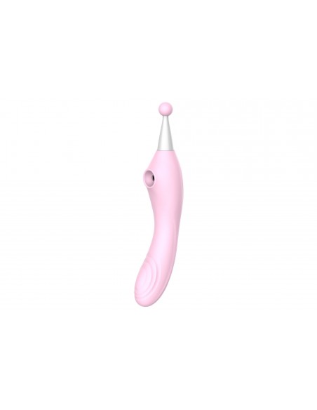 3 IN 1 clitoris suction vibration stick PINK