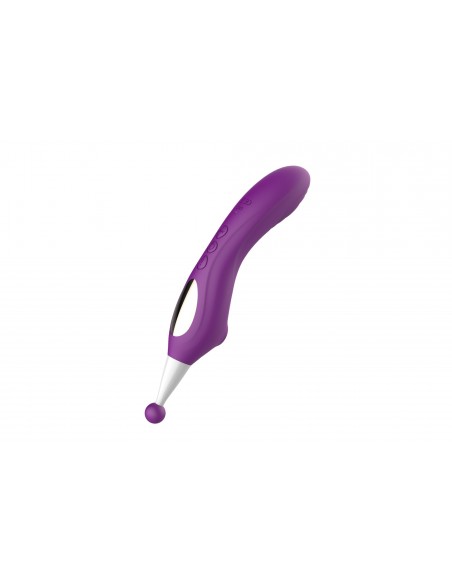3 IN 1 clitoris suction vibration stick PURPLE