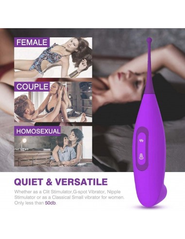 Clitoris Suction Vibration Stick PURPLE