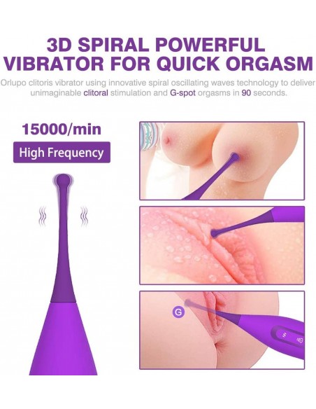 Clitoris Suction Vibration Stick PURPLE