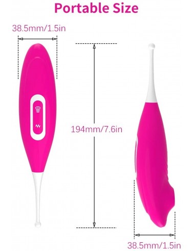 Clitoris Suction Vibration Stick RED