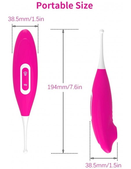Clitoris Suction Vibration Stick RED