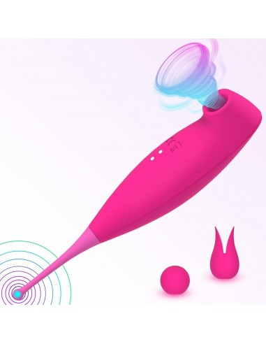Clitoris Suction Vibration Stick RED