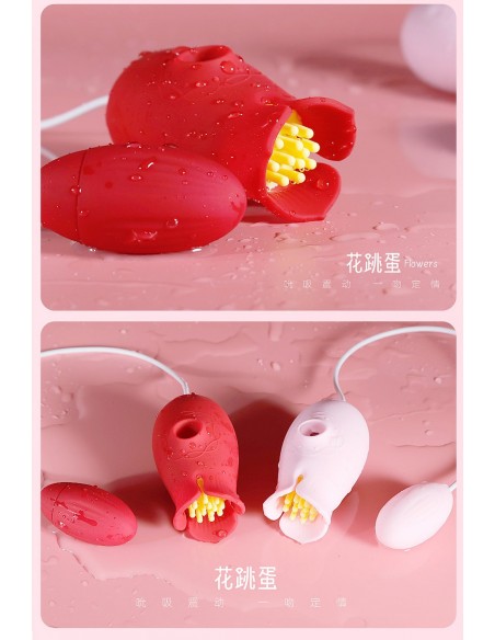 Suction and vibration Flower Love egg
