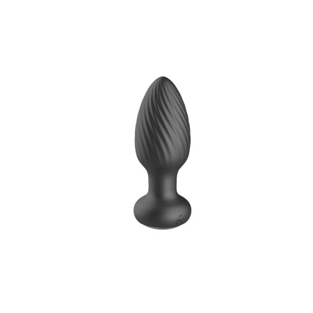 Korek analny treningowy Ultimate Anal Plug Training - 100% silikon, spiralny profil, rozszerzona podstawa - 4