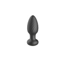 Korek analny treningowy Ultimate Anal Plug Training - 100% silikon, spiralny profil, rozszerzona podstawa - 4