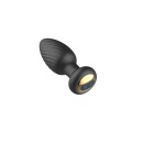 Korek analny treningowy Ultimate Anal Plug Training - 100% silikon, spiralny profil, rozszerzona podstawa - 5