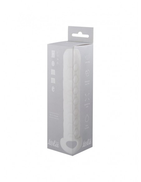 Penis sleeve Homme Long White for 11-15cm