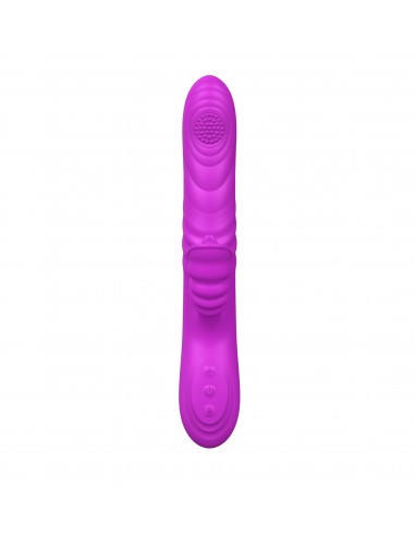 Wibrator-Angelia, USB 3 functions of thrusting / 20 vibrations Purple