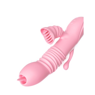 Wibrator Ada USB – silikonowy, wodoodporny, wielopunktowy (ok. 19 cm) - 1