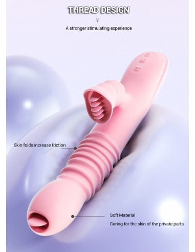 Wibrator-Ada USB -Pink