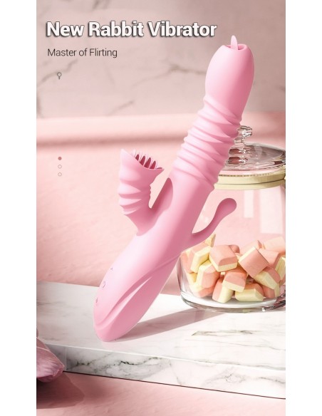 Wibrator-Ada USB -Pink