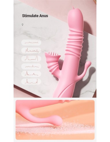 Wibrator-Ada USB -Pink