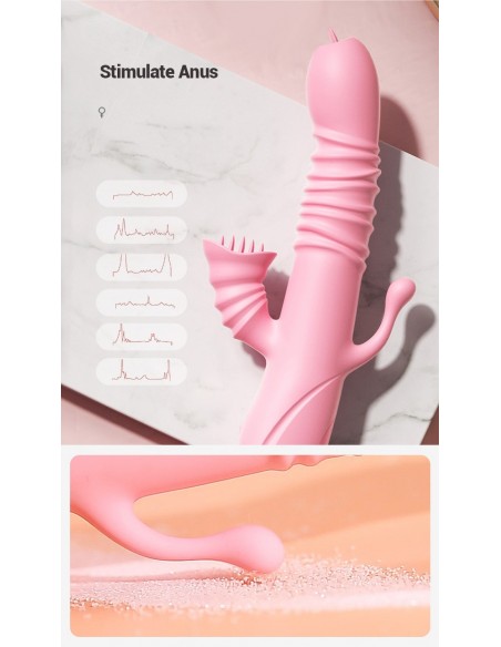 Wibrator-Ada USB -Pink