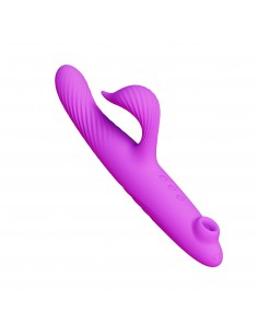 3 in 1 Thrusting Vibrator PURPLE 2