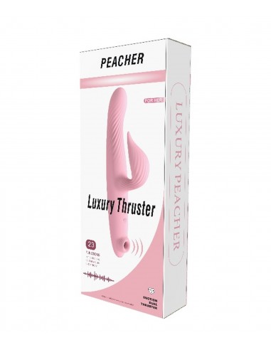 3 in 1 Thrusting Vibrator PURPLE