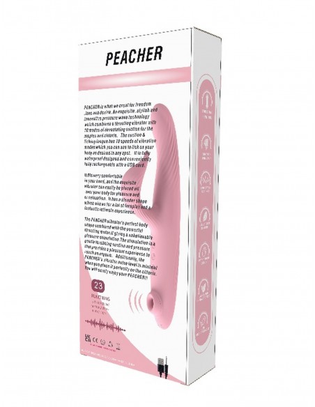 3 in 1 Thrusting Vibrator PURPLE