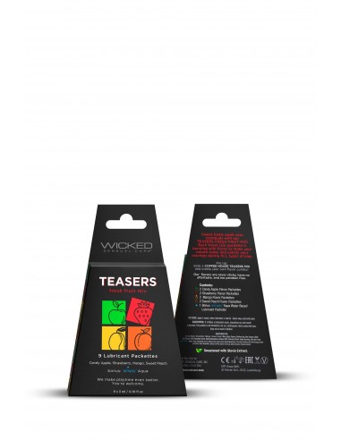 WICKED TEASERS FRESH FRUIT MIX 10x3ML