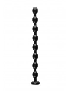 Ass Snake Beaded Dildo - 48 cm - Black 2