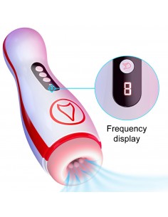 Masturbator - Vibrating  Masturbation Cup , 7 Suction Power, 7 Vibration Setting 2