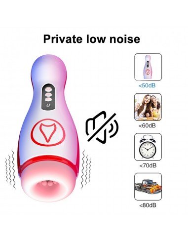 Masturbator - Vibrating  Masturbation Cup , 7 Suction Power, 7 Vibration Setting
