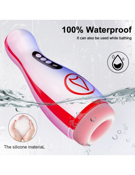 Masturbator - Vibrating  Masturbation Cup , 7 Suction Power, 7 Vibration Setting