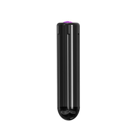 Wibrator Mini Rock Black z Pilotem - 9 Trybów Wibracji, Silikon Medyczny i ABS, 88 mm - 2