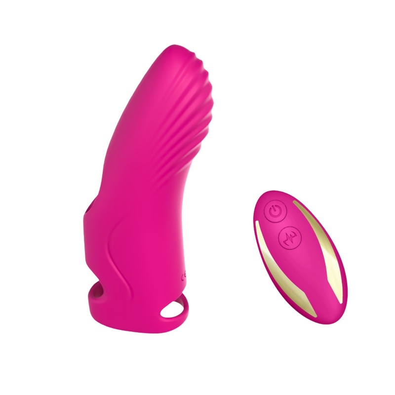 Stymulator Erotyczny Aurora Rose Czerwony Ze Sterowaniem - 1