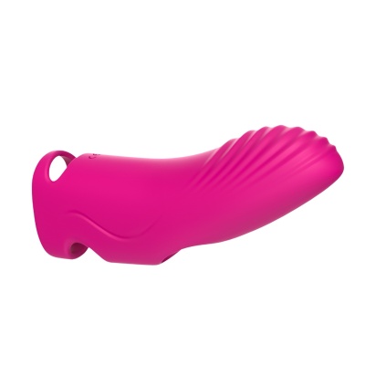 Wibrator z pilotem Aurora Rose Red - zakrzywiony stymulator punktu G, 11,8 × 6,2 × 3,3 cm - 1 2