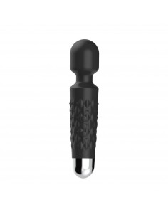 Stymulator silicone 9 vibration function Black