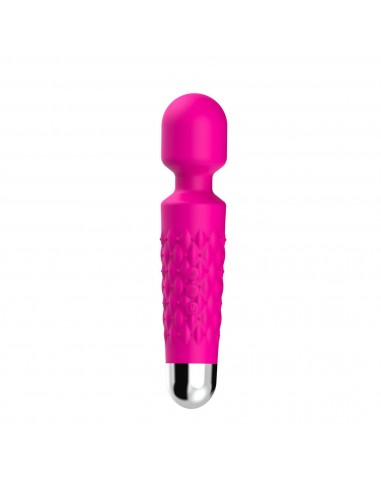 Stymulator silicone 9 vibration function Rose Red
