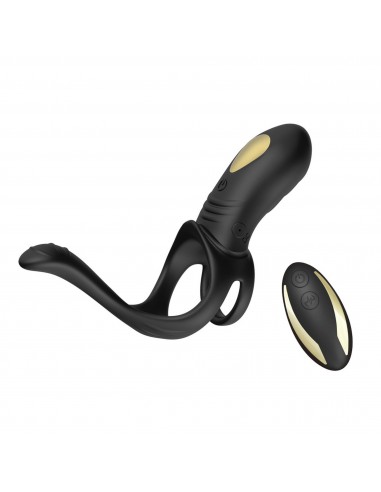 Ring Black 9 vibration function （With Remote） 