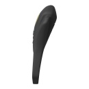 Pierścień wibrujący Roadster Black - podwójna pętla na trzon i jądra, 141 × 122 × 40 mm - 2