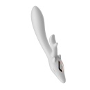 Wibrator  Vibrator Silikonowy 2*8 Funkcji Wibracji White - 1