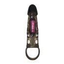 Nakładka na penisa Harrison z wibracjami, długość 20 cm - 2