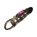Nakładka na penisa Harrison z wibracjami, długość 20 cm - 4