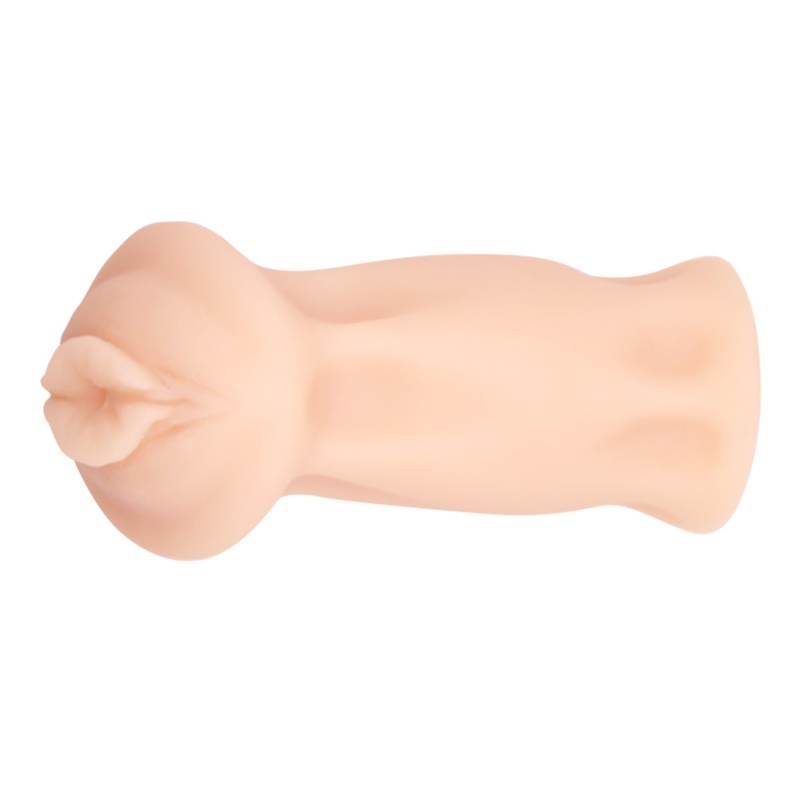 Masturbator Ruby Soft Skin z realistycznym, ciasnym kanałem o długości 14 cm - 3