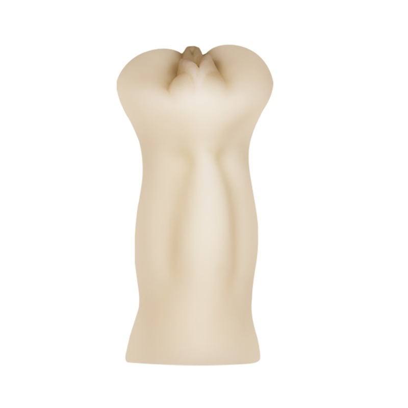 Masturbator-Realistic Pussy z fakturowanym kanałem TPR, 14,5 cm - 4