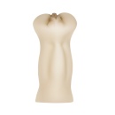 Masturbator-Realistic Pussy z fakturowanym kanałem TPR, 14,5 cm - 4
