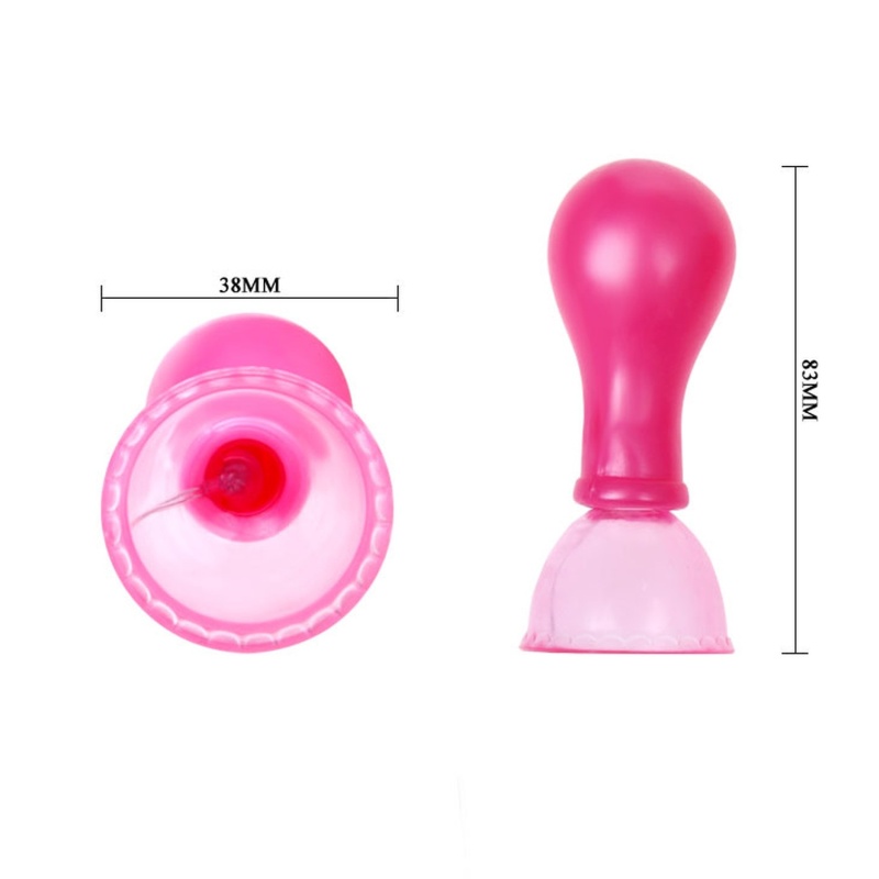 Wibrujące pompki do sutków Pump - 7 funkcji, 18 cm - 5