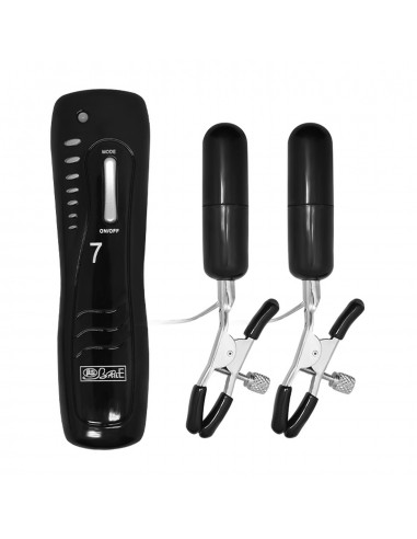 BAILE- Nipple Clamps, 7 vibration functions 
