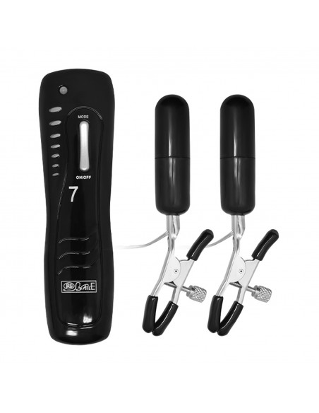 BAILE- Nipple Clamps, 7 vibration functions 