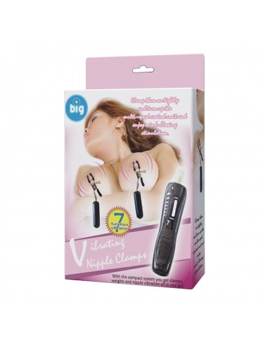 BAILE- Nipple Clamps, 7 vibration functions 